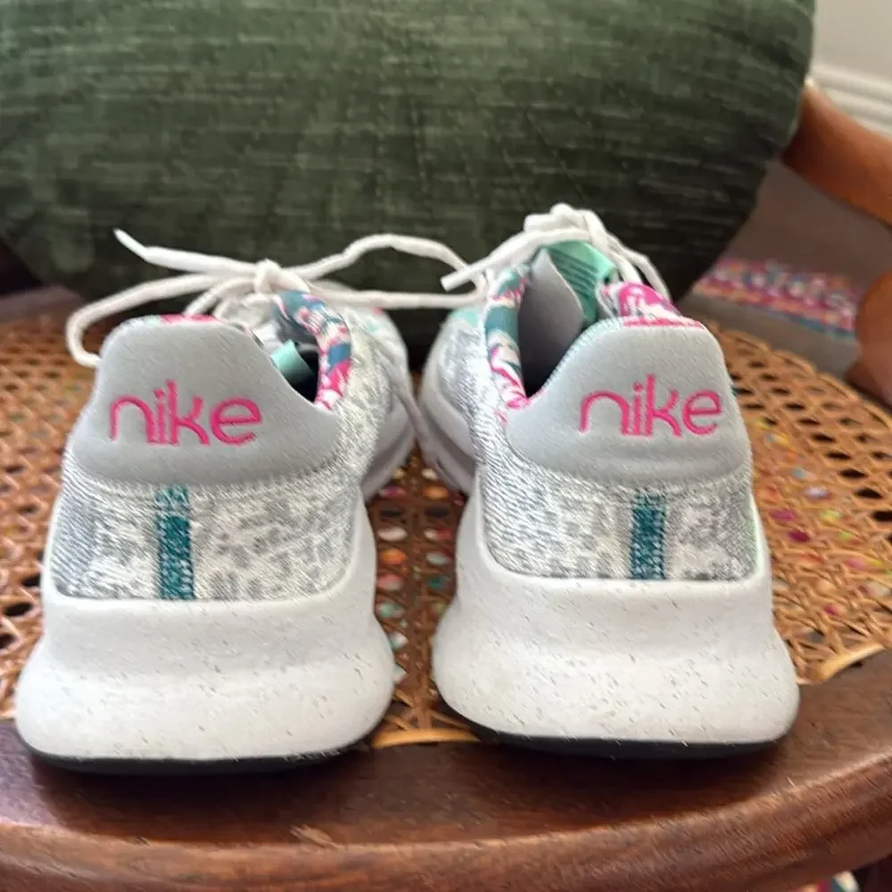 Women’s Nike Superrep Go 3 Multicolor Flyknit Lace Up Athletic Running Shoes